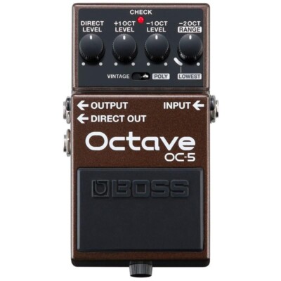 boss oc-5 octave pedal