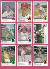 1973 Topps Baseball Cards - #352 - 657 commons to complete your set, VG+ to EXMT