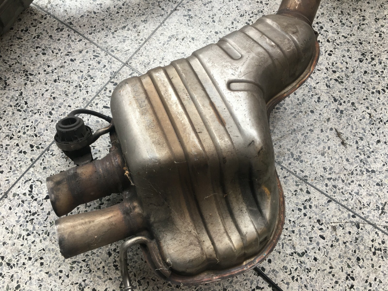 04-10 Bentley Continental GT GTC OEM Factory Mufflers Left & Right 