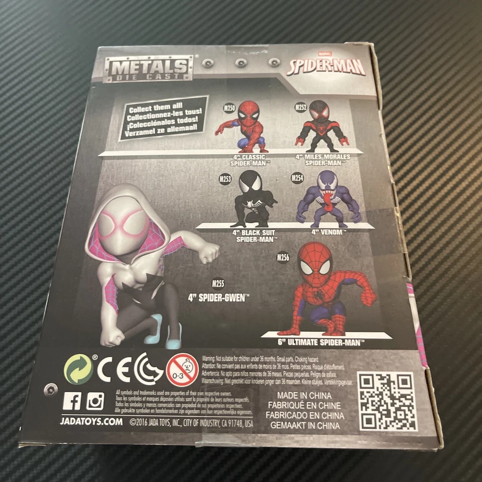 Cómics de Marvel Jada Metalfigs Spider-Gwen Classic Spider-Man Series M255 nuevos 2017 Foto 4 de 4