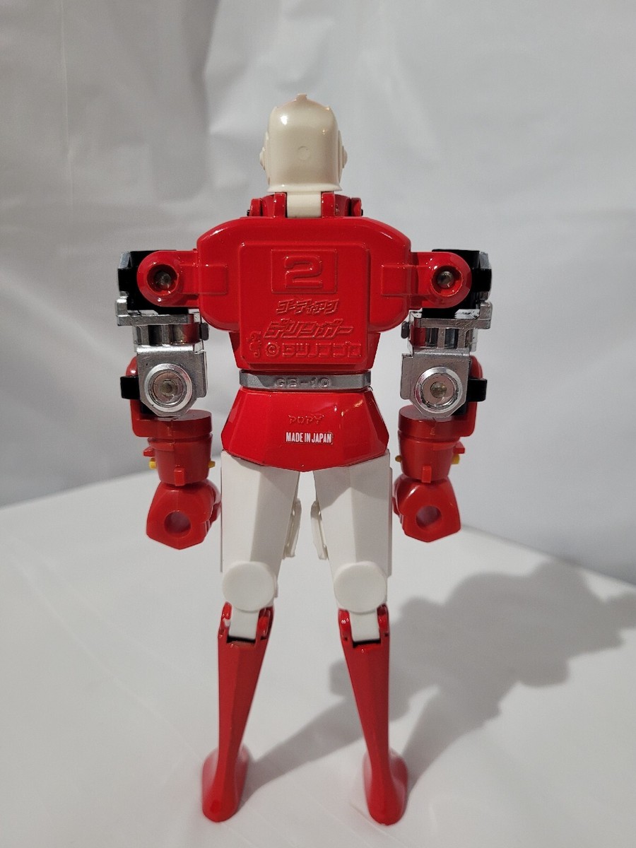Vintage Godaikin Gardian Delinger 2 Popy Robot Action Figure Toy