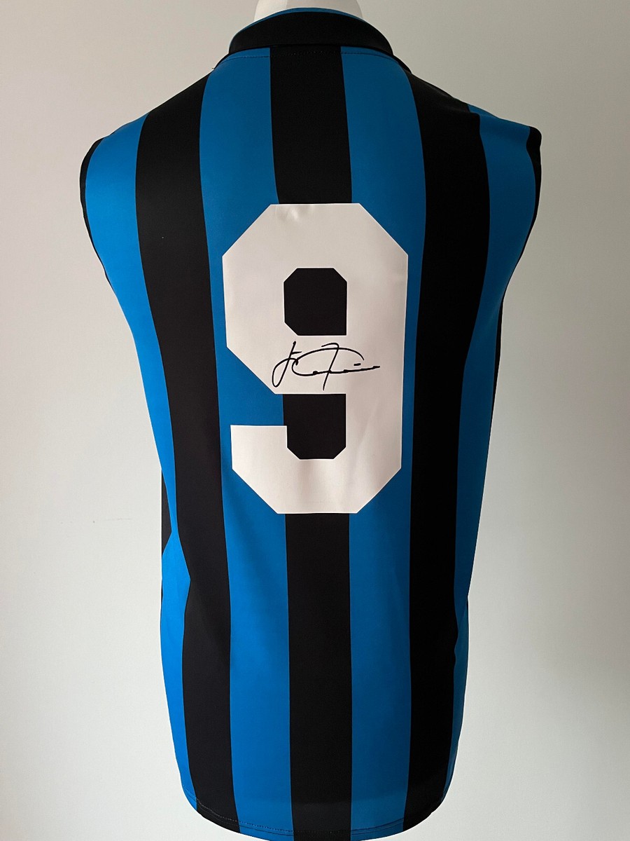 Signed Jurgen KLINSMANN Shirt Inter Milan PROOF/COA UK