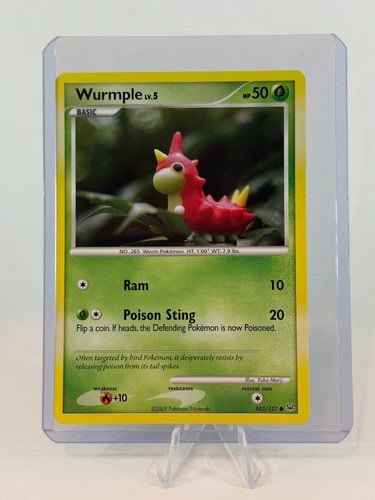 Wurmple 103/127 Platinum Regular - 第 1/2 張圖片