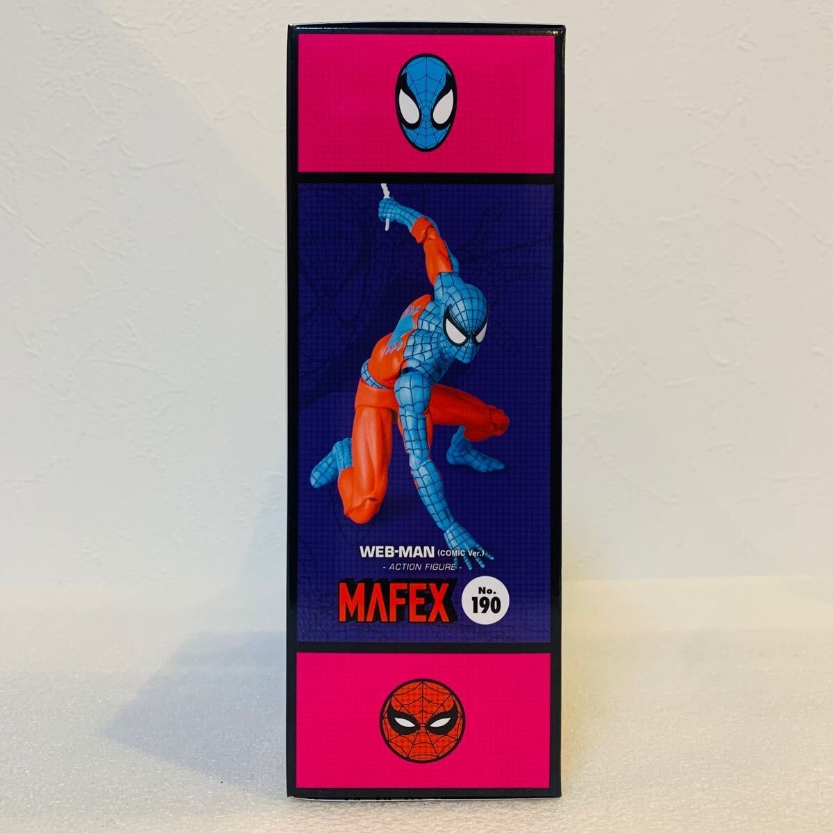 Medicom Toy Mafex No.190 Web-Man Comic Ver. Spider-man ABS PVC