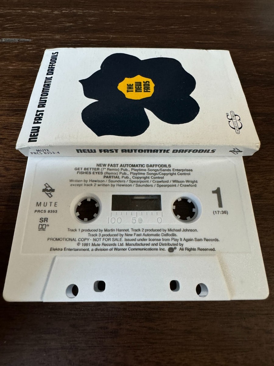 NEW FAST AUTOMATIC DAFFODILS - THE NEW FADS (CASSETTE TAPE) 1991