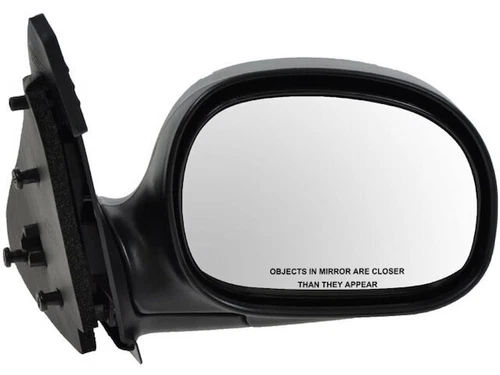 TRQ 45QC69P Right Mirror Fits 1997-1999 Ford F250 Manual Chrome Mirror