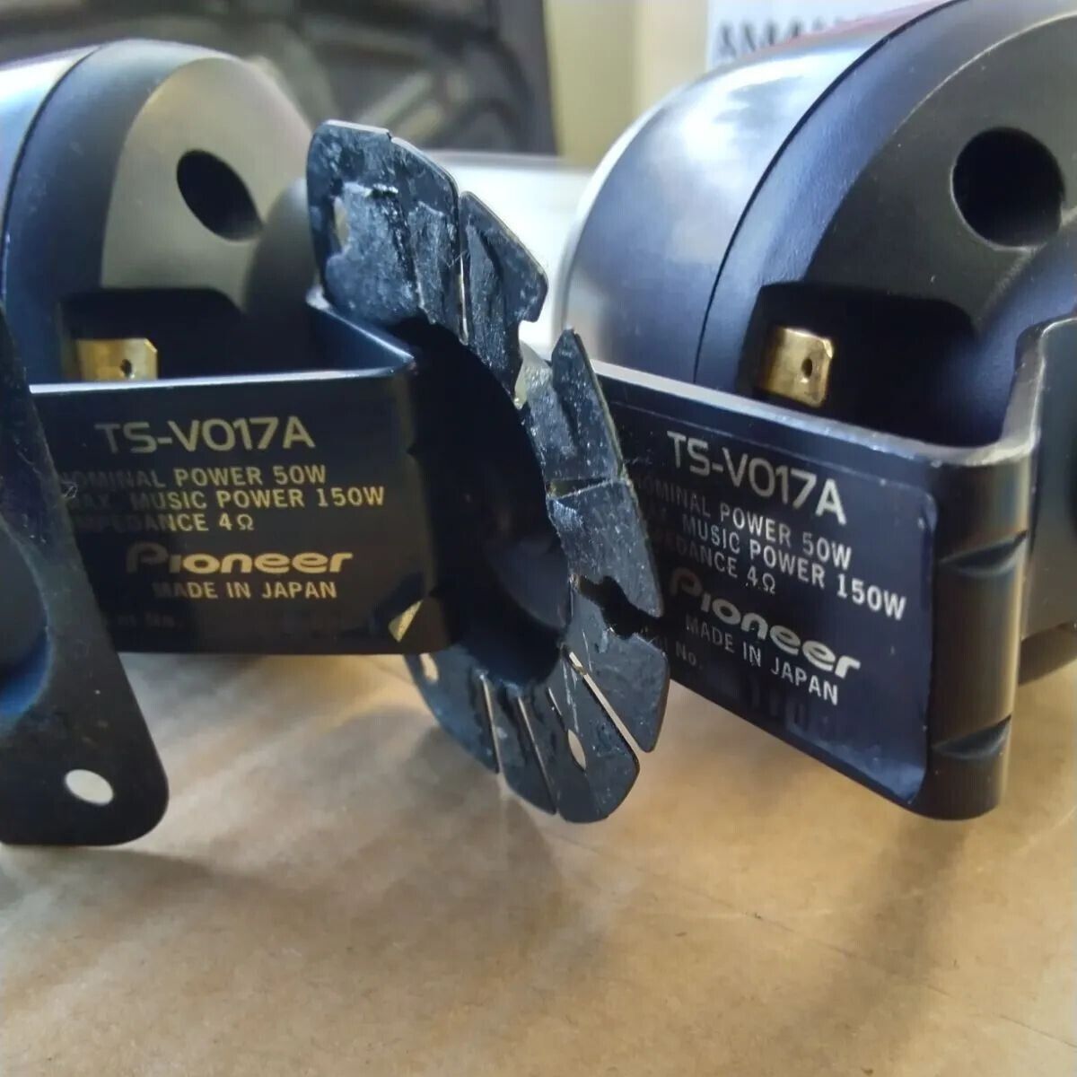 Pioneer carrozzeria TS-V017A Horn type Tweeter Sound test OK Pioneer carrozzeria TS-V017A Horn type Tweeter Sound test OK