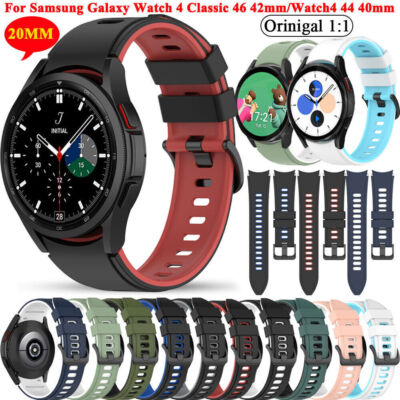 Silicone Band Strap For Samsung Galaxy Watch 4/4 Classic/Watch 5/Watch 5 Pro 