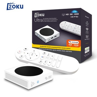 C5PRO H618 Android 14 TV Box 4GB 64GB 8K UHD Media Player Voice Remote