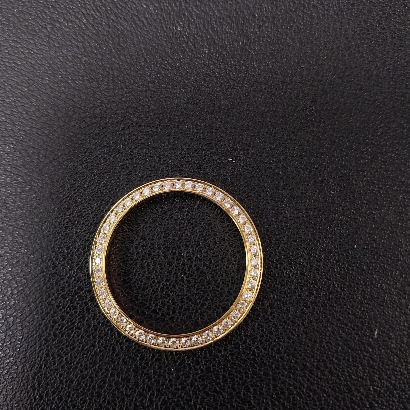 Custom 10K Yellow Gold Diamond .67 ct Fit for Datejust 26MM Bezel