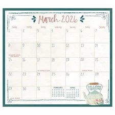 Legacy Publishing Group,  Tea Time by Katie Doucette 2026 Magnetic Calendar, 9.3