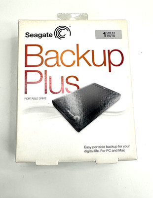 Seagate Externe Festplatte Portable Backup Plus 1TB