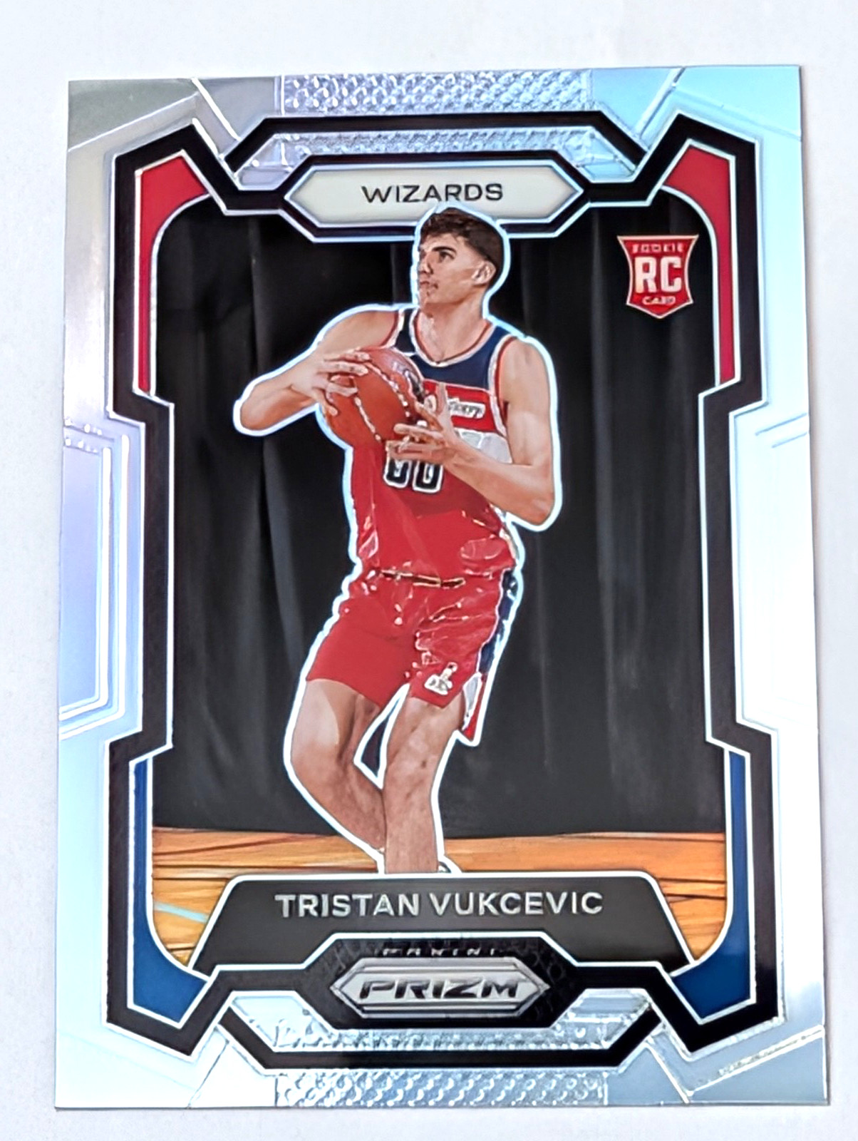 2023-24 Panini Prizm Basketball - Tristan Vukcevic Silver Prizm (RC) #126