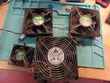 Set Of 4 Workstation/Server Fans 80/120/150cm