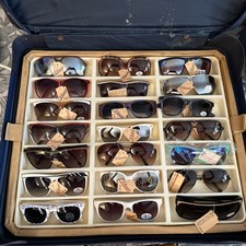 Lot Of Vintage 80  s 90  s Retro Sunglasses With Tags. Assorted 21 Pairs Lot 1