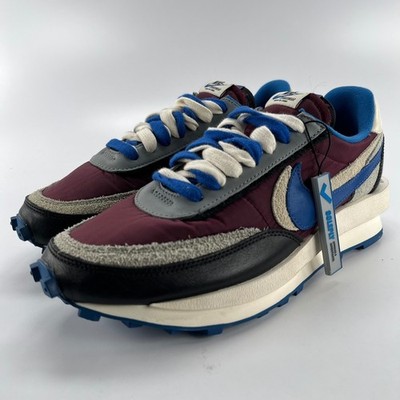 Nike LDWaffle sacai Undercover Night Maroon Team Royal DJ4877-600 Mens Size 10