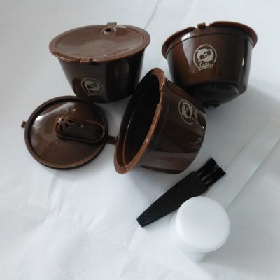 Wiederverwendbare Kaffee Kapseln 3er Set neuste Generation Dolce Gusto langlebig
