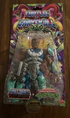 Turtles of Grayskull Clamp Champ TMNT MOTU Origins 6'' Action Figure New