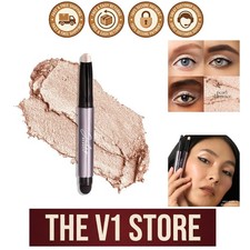 Creamy Pearl Shimmer Eyeshadow Stick - Long-Lasting Waterproof Formula, 0.32 oz