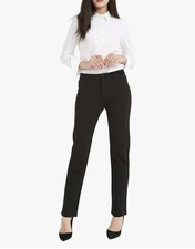Bamans Work Pants for Women Dress Pants Straight Leg Stretch Work Pant UK Size 8