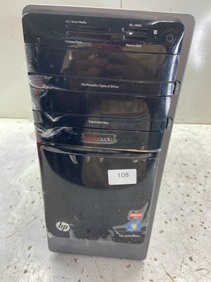 HP p7-1154 AMD A6-3600 APU with Radeon HD Graphics 2100MHz 6GB NO HDD
