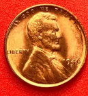 1946-S Lincoln Wheat Cent Penny GEM RED BU From an Original Bank Roll