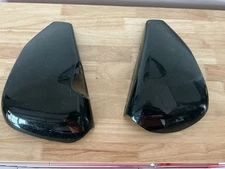 Harley Davidson 13571-07 Sportster Oil Tank Side Cover Pair Used Black Color