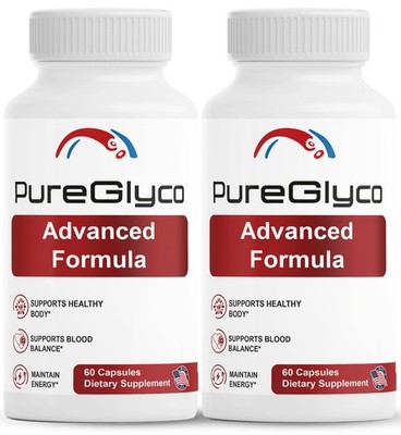 Pure Glyco Blood Support, Official PureGlyco For Health and Wellness - 2 Pack