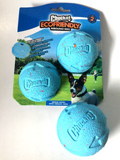 Chuckit Rebounce Hundeball M 2er Pack 6 cm + Einzelball M ohne Verpackung CU269