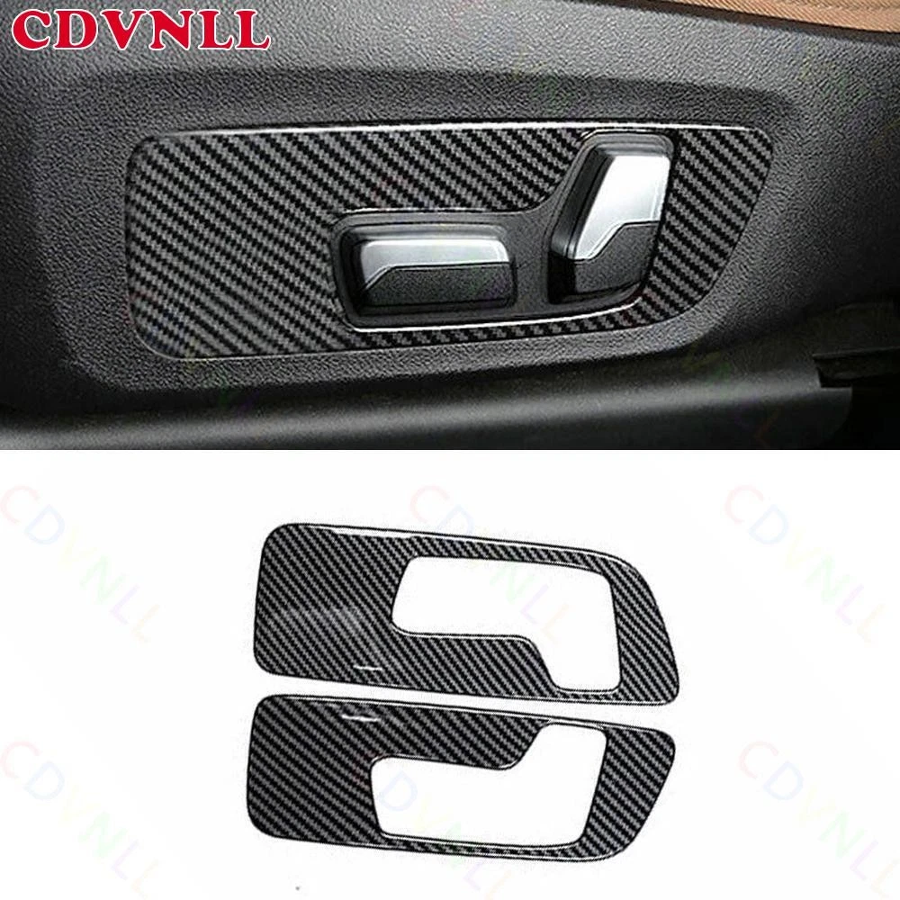 For BMW 3-Series G20 2019-2021 Steel Carbon Fiber Seat Adjustment Button Switch