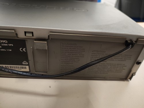 Videoregistratore VHS Grundig Vivance GB 3200 VPS FUNZIONANTE LEGGERE - Foto 8 di 8