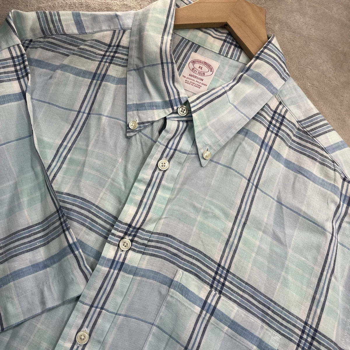 Brooks Brothers Linen Dress Shirts for Men for sale | eBay