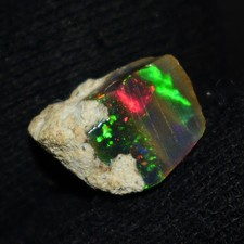 Smooth Black Opal Rough 4.00 Cts Natural Ethiopian Welo Opal Raw, Jewelry Grade