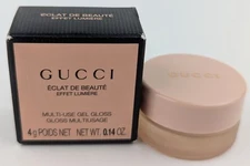 Gucci Eclat De Beaute Multi-Use Gel Gloss - Clear 4g/0.14oz. New In Box