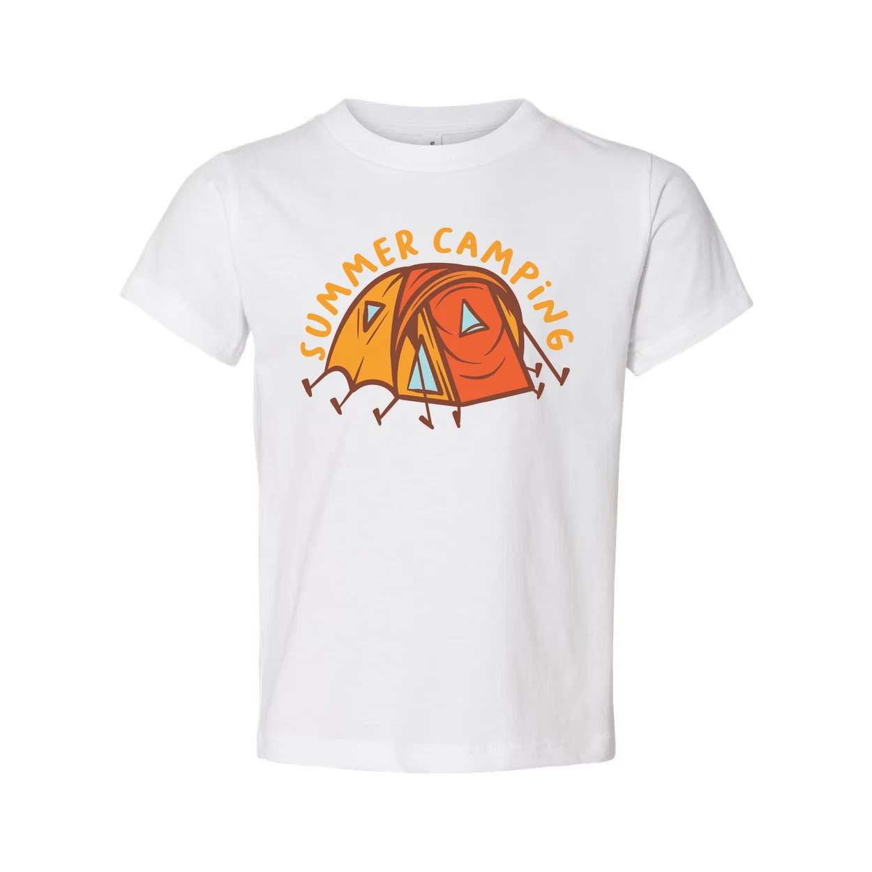 Summer Camping Graphic Tee For Outdoors Enthusiasts, Unisex Tent Design T Shirt
Opens in a new windo