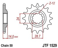 Afam Kawasaki 1100-1200 ZRX 1100 GPZ - Ritzel 17 ZäHne 46000947