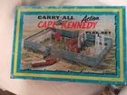 Vintage 60s 1968 MARX CAPE KENNEDY Carry A Play Set TIN CASE And 5 Pcs Of Set