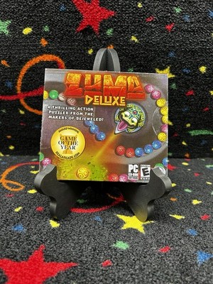 Vintage Computer Game PopCap Zuma Deluxe PC Puzzle Adventure  (2003)