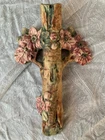 Weller Pottery Woodcraft Wall Pocket Apple Blossoms Excellent Cond 1930s