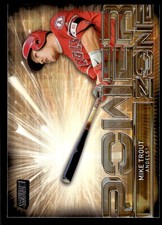 2017 STADIUM CLUB MIKE TROUT PZ-MT MINT POWER ZONE BASEBALL LOS ANGELES ANGELS