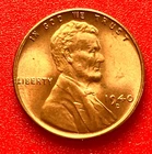 1940-D Lincoln Wheat Cent Penny GEM RED BU From an Original Bank Roll