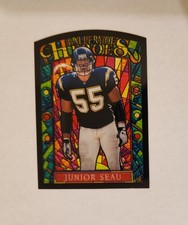 Junior Seau 1997 Topps Gallery of Heroes GH9