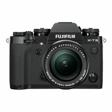  1 Year FUJIFILM X-T3 Lens Kit XF 18-55mm R LM OIS Black