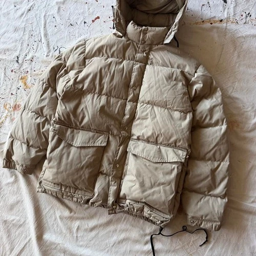 Vintage 70s Jones Goose Down Hooded Puffer Jacket Size M image 2