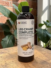 Leg Cramps Complete Natural Liquid Muscle  Leg Cramp Relief 16oz