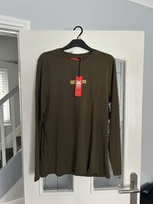men’s fenchurch skateboarding long sleeve t shirt size large
