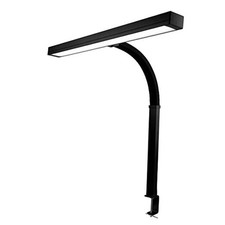  New Model Flex Desk Lamp with Clamp, Dimmable, 3,000 Lumens 28 Inches Black