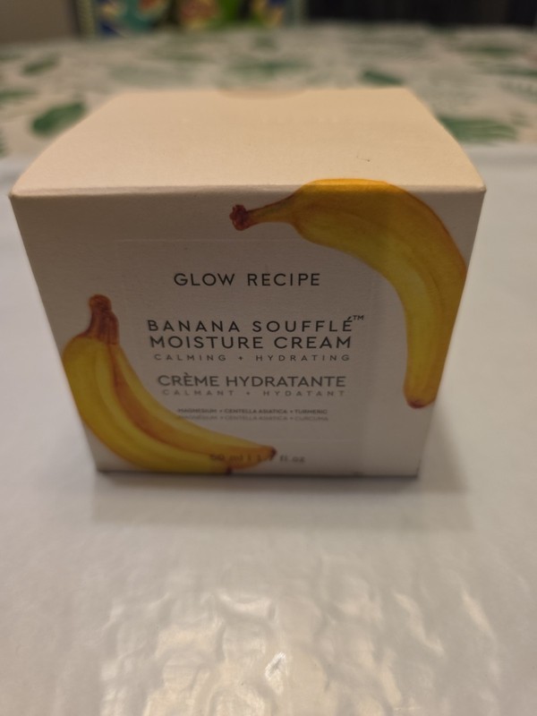 Glow Recipe Banana Souffle Moisture Cream  50ml/1.7 fl oz.   New In Box