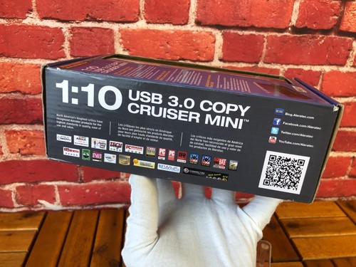 ALERATEC 330123 1:10 USB 3.0 COPY CRUISER MINI Duplicator - Complete Box TESTED - Picture 3 of 19
