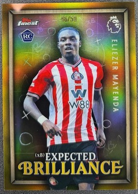 Topps Finest Premier League 25/26 Eliezier Mayenda RC Expected Brilliance 46/50